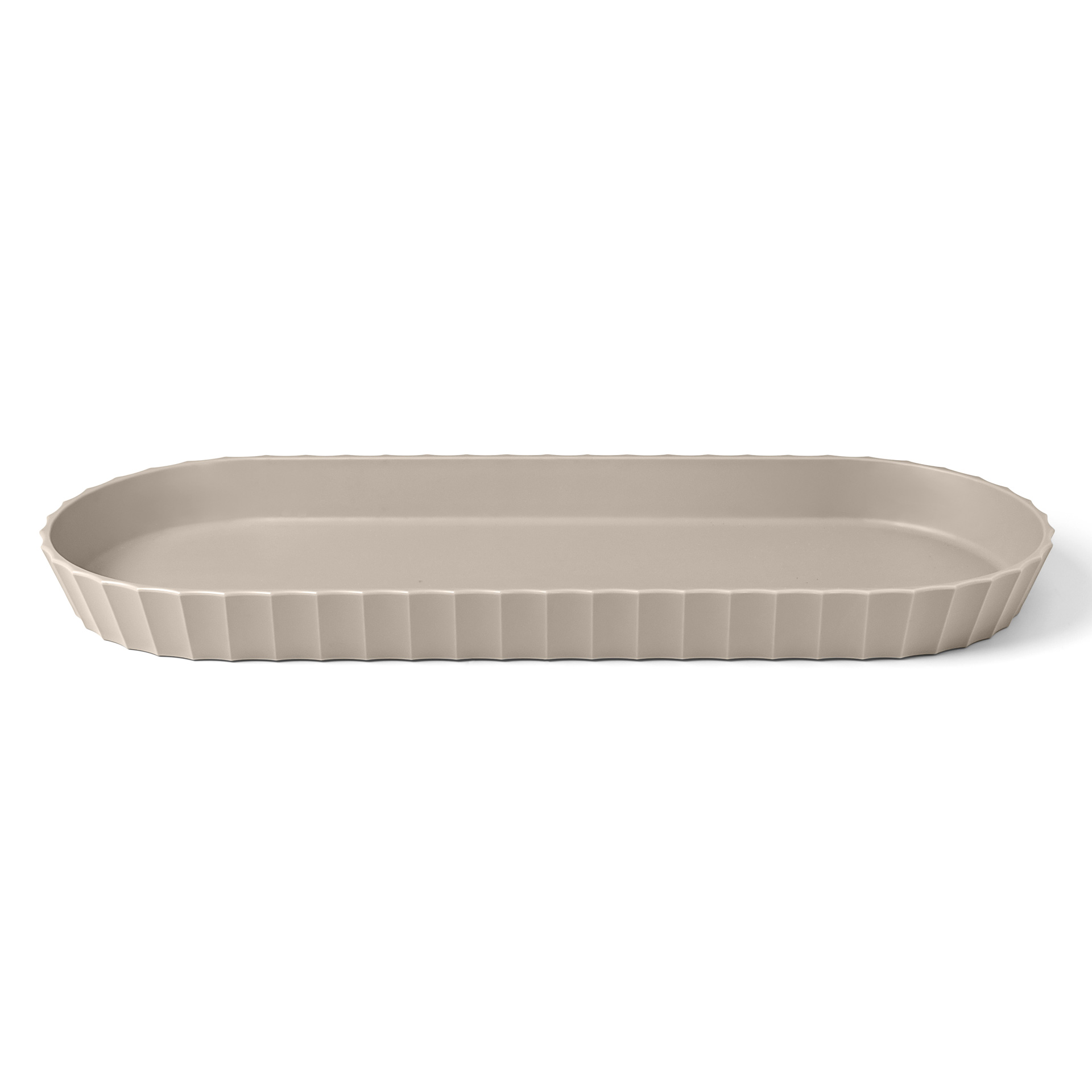 MINERVA Półmisek owalny 37,5x15 cm mokka / BLIM PLUS