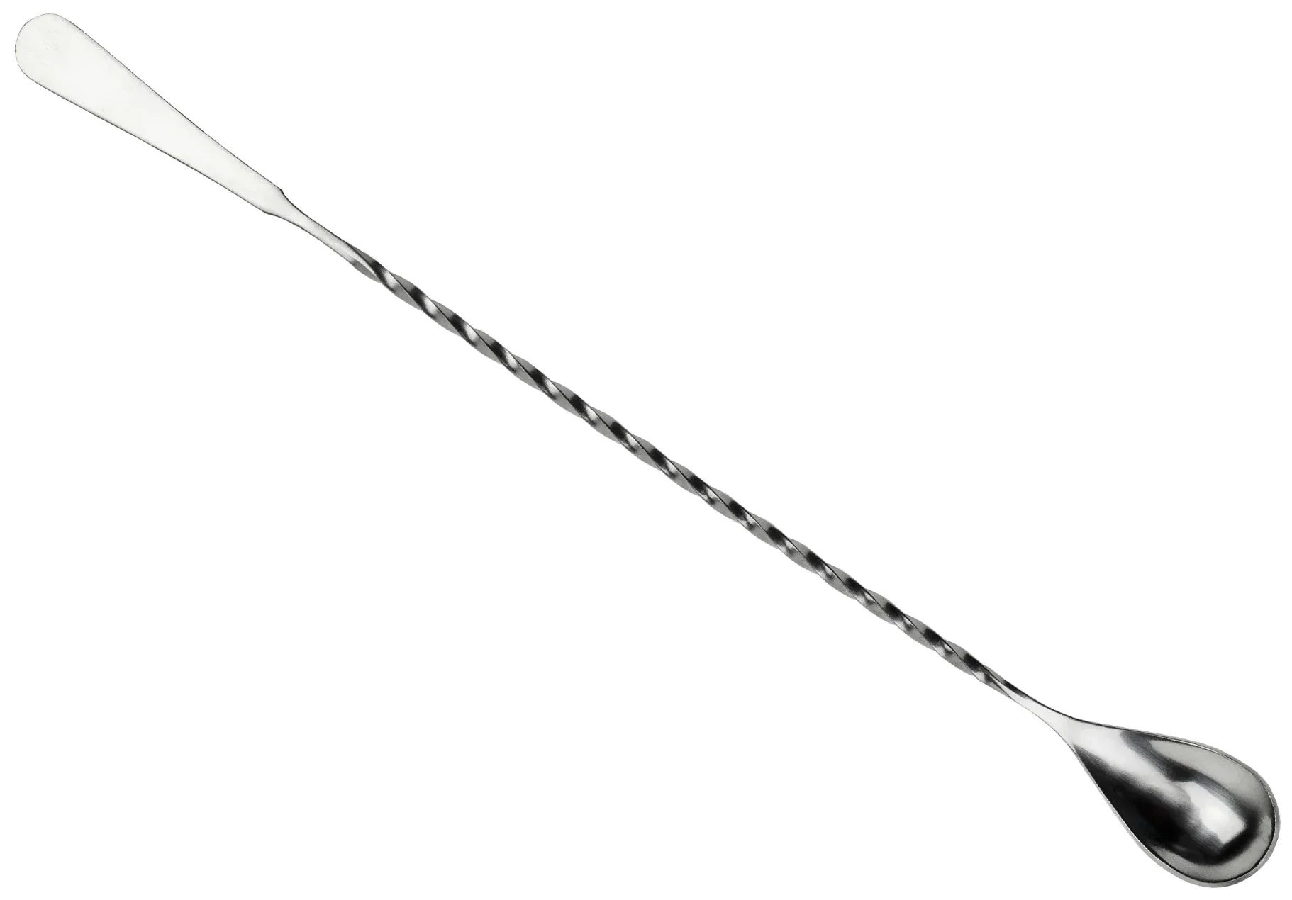 Łyżka barmańska stalowa z mieszadłem 30 cm  / BAR PROFESSIONAL