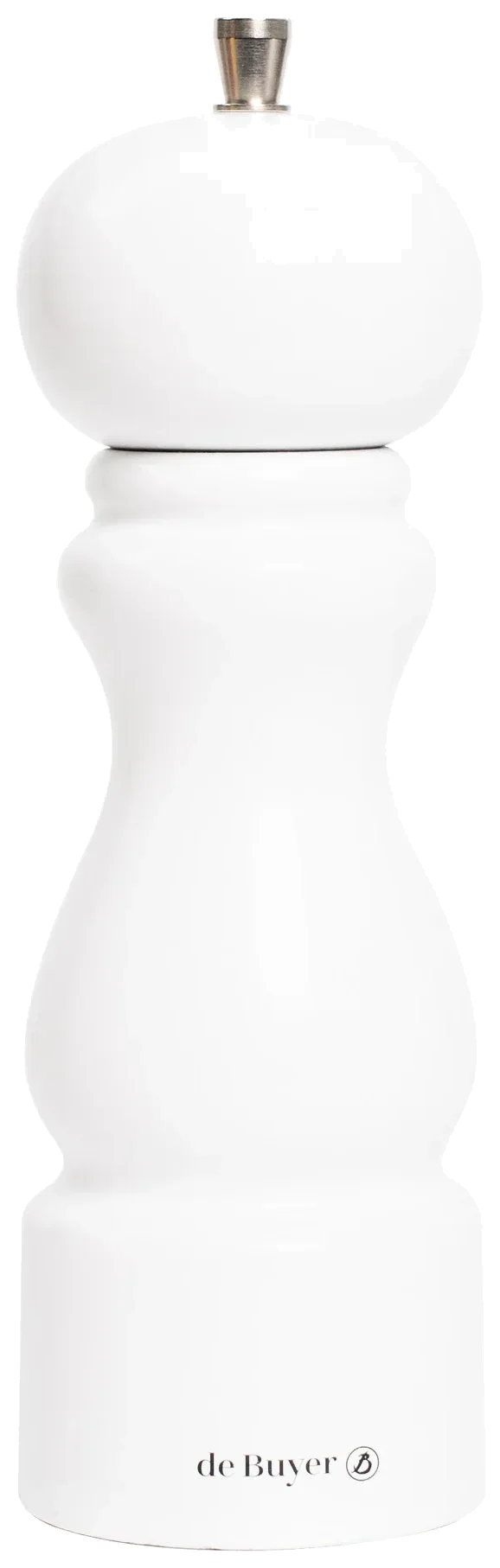 RUMBA Młynek do pieprzu 20 cm biały lakierowany / DE BUYER