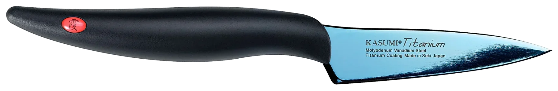 TITANIUM Nóż japoński do warzyw 8 cm niebieski / KASUMI