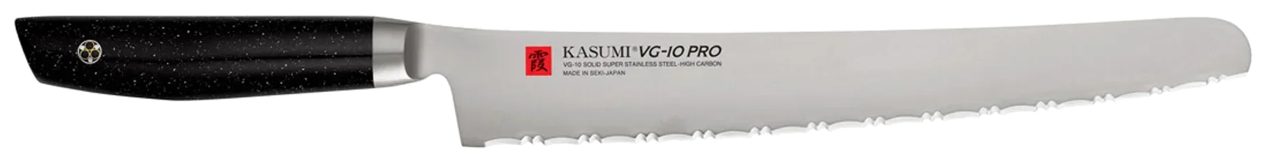 VG-10 PRO Nóż japoński do chleba kuty 25 cm / KASUMI