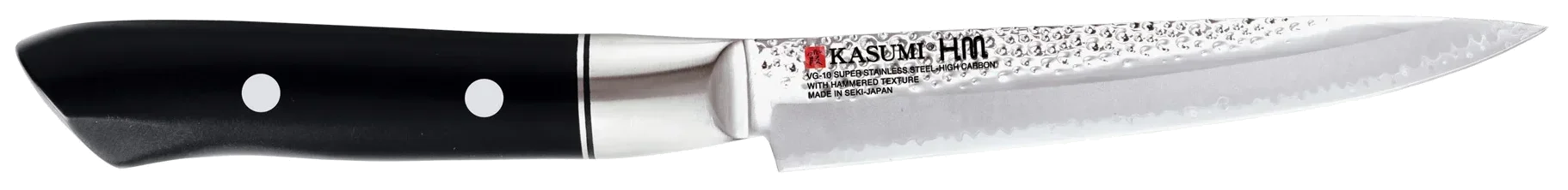 VG-10 HM Nóż japoński uniwersalny kuty 12 cm  młotkowany / KASUMI
