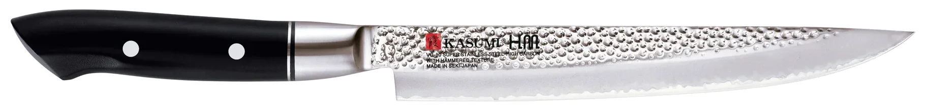 VG-10 HM Nóż japoński wąski kuty 20 cm  młotkowany / KASUMI
