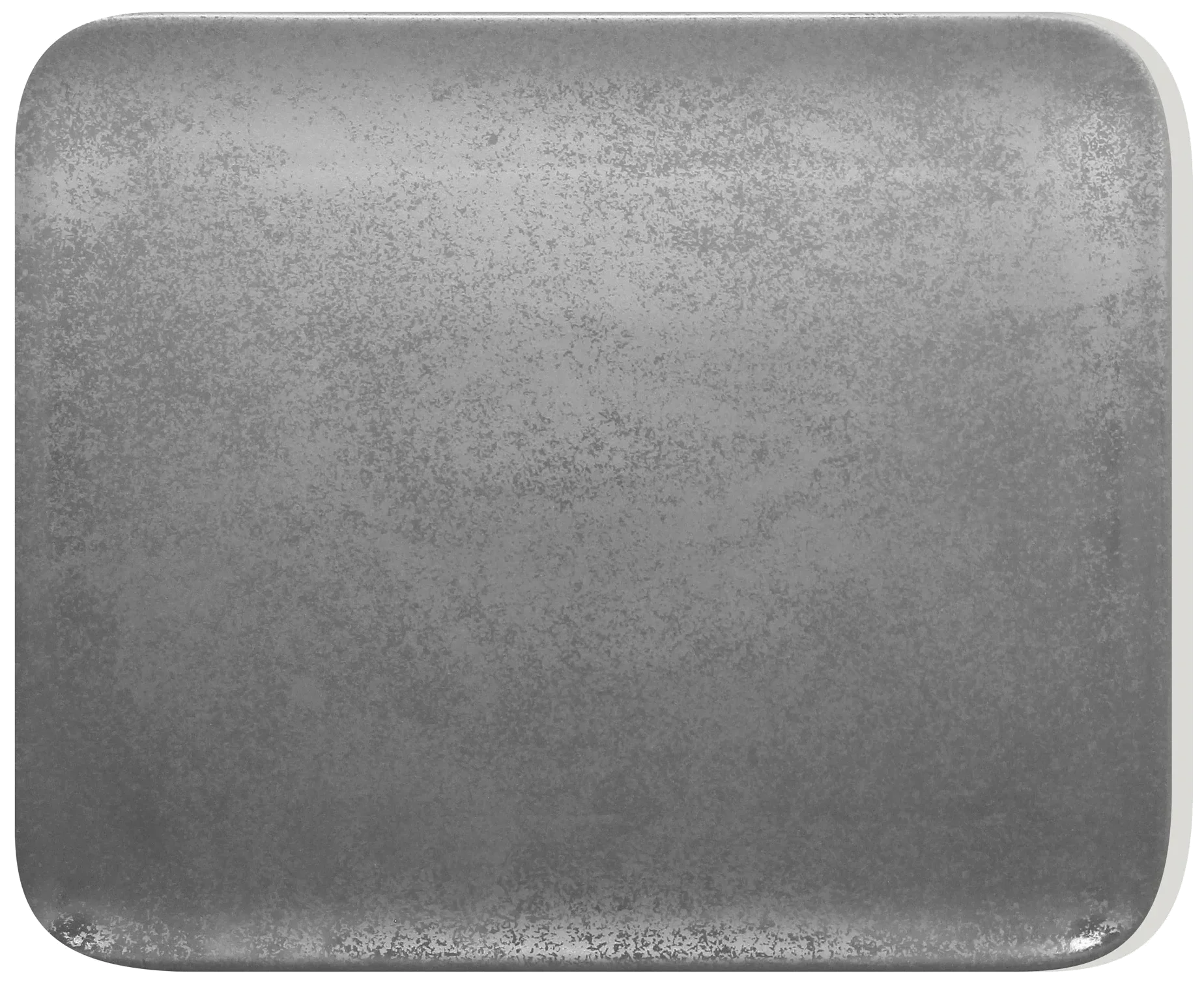 SHALE Talerz prostokątny 33x27 cm szary / RAK PORCELAIN