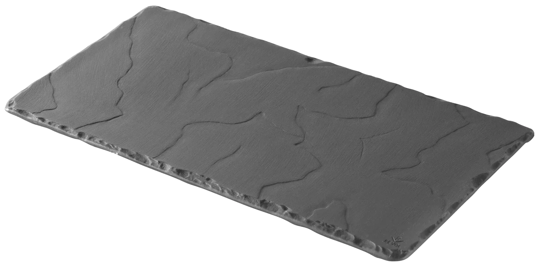 BASALT Talerz prostokątny 30 x 16 cm czarny / REVOL