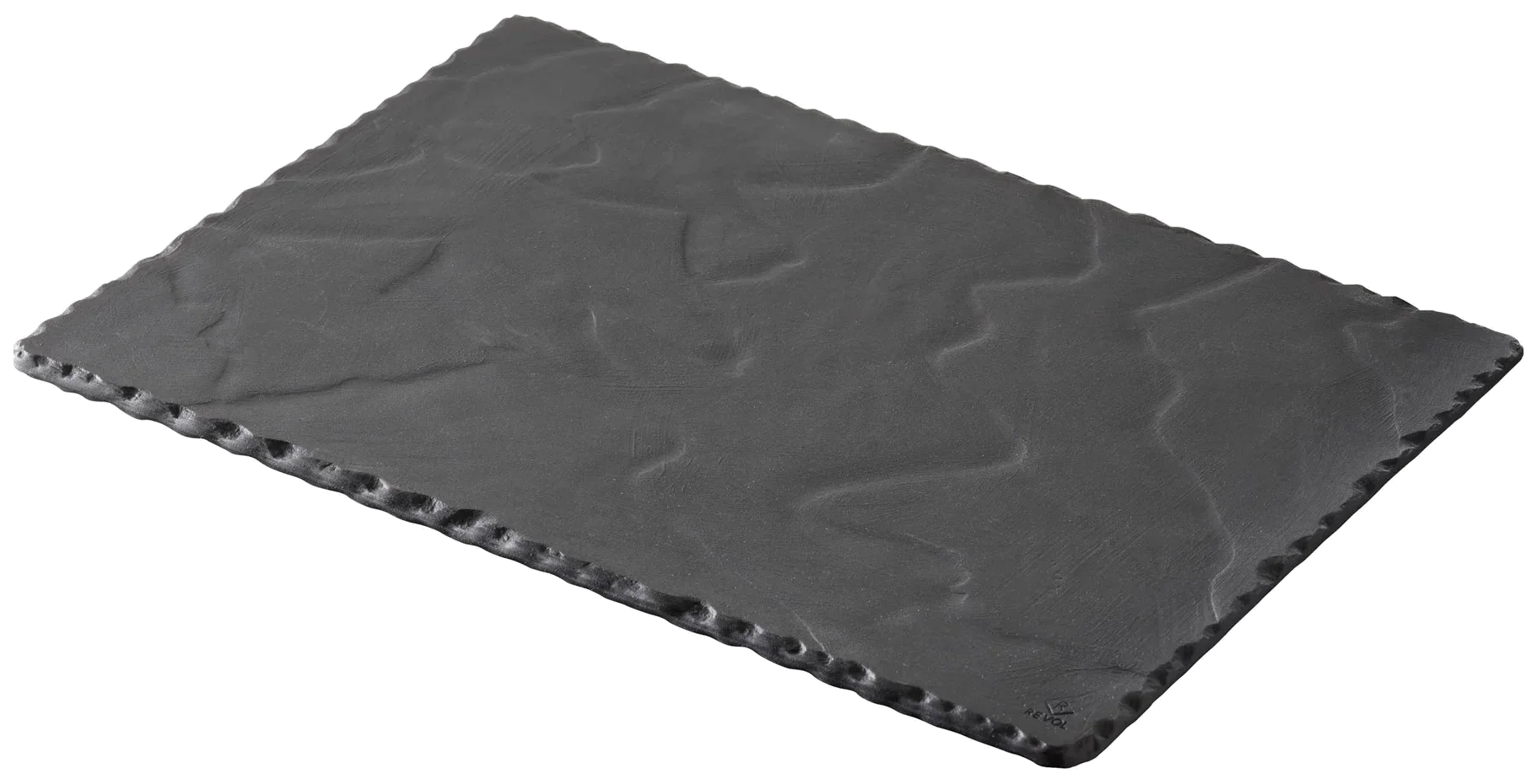 BASALT Talerz prostokątny 30 x 20 cm czarny / REVOL