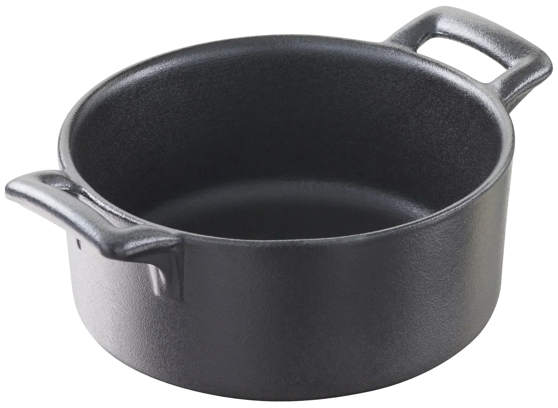 BELLE CUISINE NOIR Naczynie okrągłe głębokie 1 l czarne / REVOL