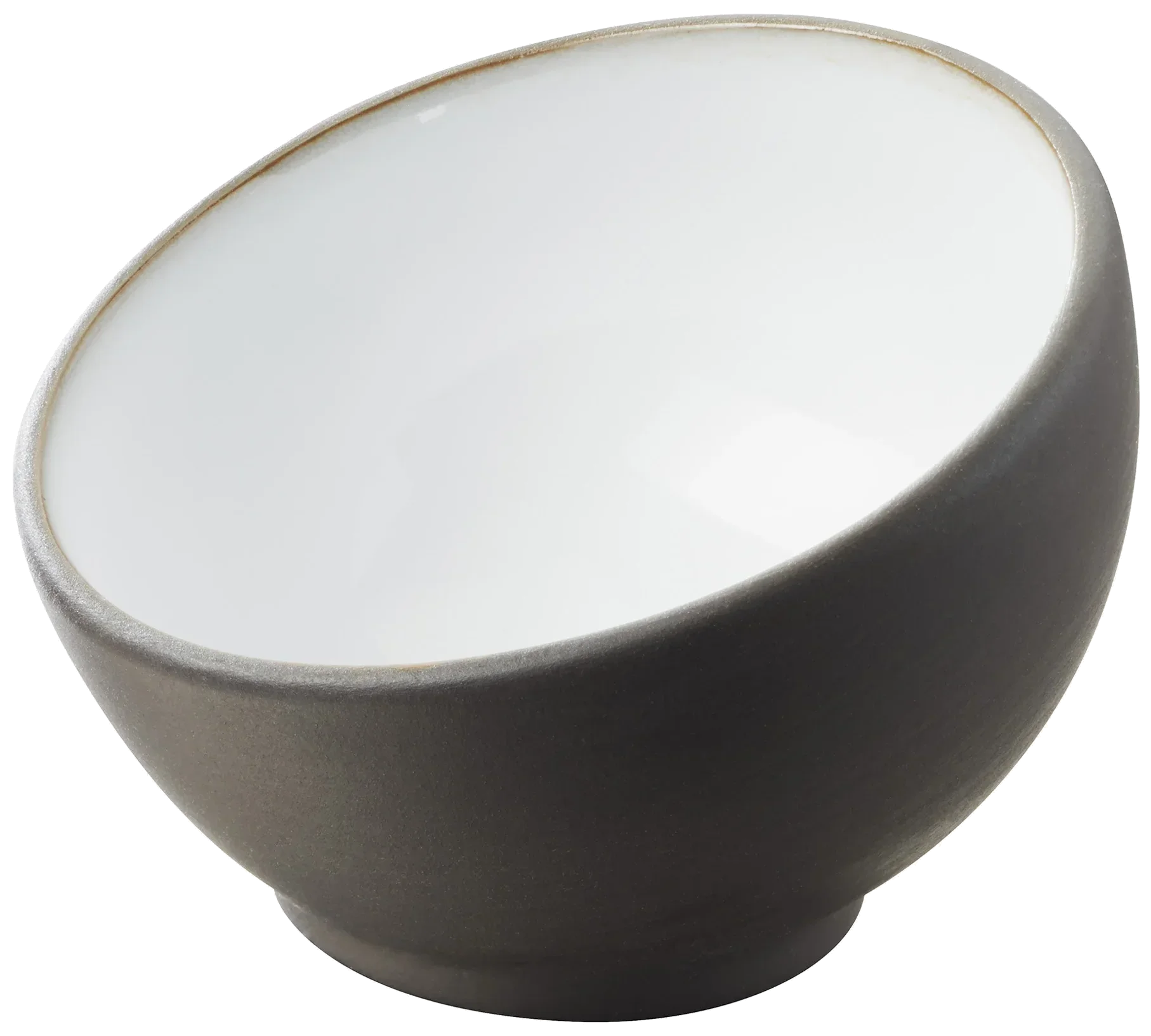 SOLID Miseczka asymetryczna białe 40 ml / REVOL