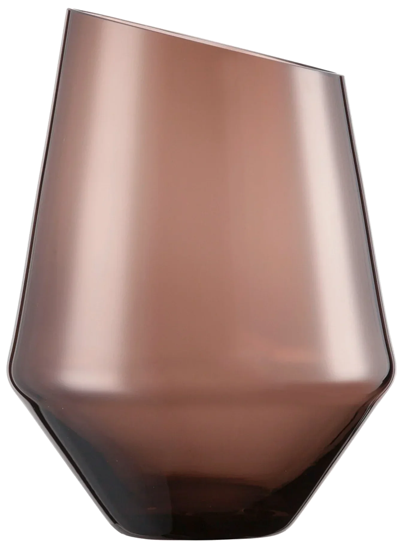 DIAMONDS Wazon średni Smoky Brown / ZWIESEL HANDMADE