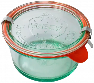 Słoik MOLD z pokrywą, uszczelką i 2 zapinkami 450 ml op. 6 szt . / WECK