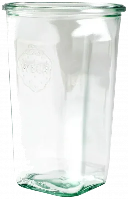 Słoik QUADRO bez pokrywki 795 ml op.6 szt. / WECK