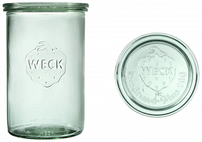 Słoik STURZ z pokrywką 1000 ml op. 6 szt. / WECK