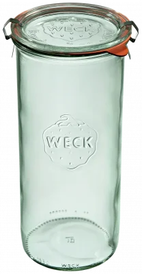 Słoik STURZ z pokrywką, uszczelką i 2 zapinkami 1500 ml op. 6 szt. / WECK