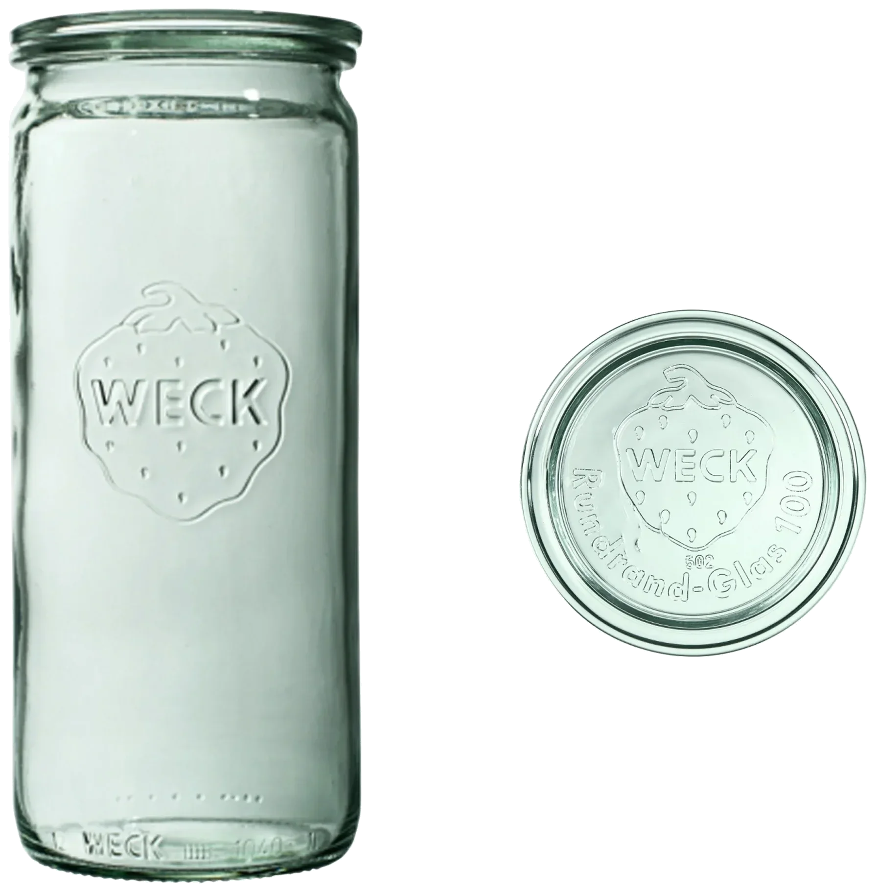 Słoik cylindryczny ZYLINDER z pokrywką 1590 ml op. 6 szt. / WECK